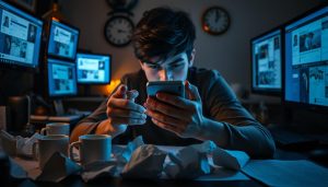 adicción a las redes sociales