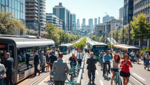 medios de transporte urbano